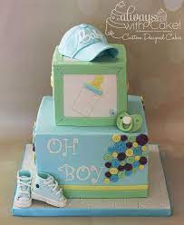 Oh Boy Baby Shower Cake Baby Shower Cakes Baby Shower Cakes For Boys Baby Cake