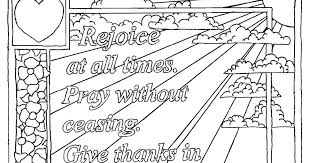 Other translations render this verse pray continually, pray constantly. Coloring Pages For Kids By Mr Adron 1 Thessalonians 5 16 18 Printable Coloring Page