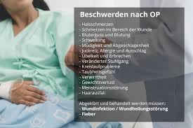 Richtiges Verhalten Nach Einer Op