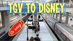 Quickest Transfer to Disneyland Paris with the TGV Train ... - YouTube