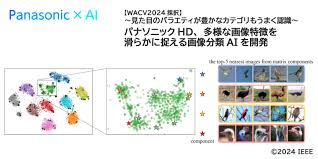 見た目のバラエティが豊かなカテゴリもうまく認識～ パナソニックHD、多様な画像特徴を滑らかに捉える画像分類AIを開発 | 技術・研究開発 |  技術・研究開発 | プレスリリース | Panasonic Newsroom Japan : パナソニック ニュースルーム ジャパン