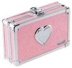 Vaultz Pencil Box With Key Lock Pink Bling With Heart Vz00130 Vaultz Http Www Amazon Com Dp B009nmfyg6 Ref Cm Pencil Boxes Pink Office Supplies Pink Bling