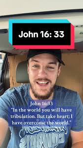 What trial are you trusting Jesus to help you overcome? #john1633  #dailyscripture #morningmotivation #praying #christiantiktokcommunity