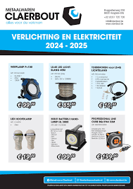 Nieuwe verlichtingsfolder 24 by Metaalwaren Claerbout - Issuu