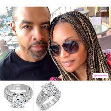 Cynthia Bailey Of Real Housewives Of Atlanta Is Engaged Read All About Her Stunning Engagement Ring Cynthia Bailey Engagement Stunning Engagement Ring