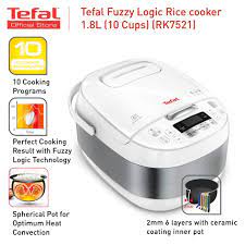 Manual 2 pages 592.09 kb. Tefal Fuzzy Logic Delirice Rice Cooker 1 8l 10 Cups Rk7521 Shopee Malaysia