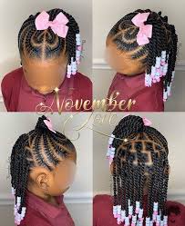 They are summer friendly and easy to make while you look super cool and pretty at an easy yet innovative way to style your long or medium hair into this classic braided ponytail. The Trendy Hair Braiding Styles 2021 Little Black Girl Braided Hairstyles Braids Hairstyles For Black Kids
