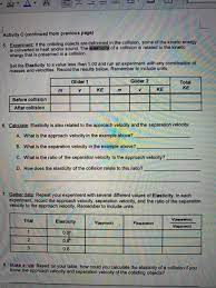 Analyzing the results of measurements both numerically and,. Get The Gizmo Ready Activity C Click Reset Chegg Com