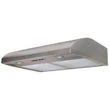 Presenza 30 In Under Cabinet Range Hood In Stainless Steel With Led Light Qr045 The Home Depot Allurerangehood Muebles
