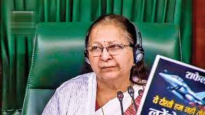 Sumitra mahajan (née sathe ; Party Will Decide At Right Time Sumitra Mahajan On Candidature From Indore