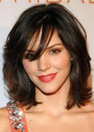 Frisuren Mittellang Stufig Mit Pony Haarschnitt Frisuren Schulterlang Frisur Dicke Haare