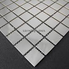 Profitez de ces offres exceptionnelles au meilleur prix si vous commandez aujourd'hui ! Plaque Inox Mosaique Credence Cuisine Salle De Bain Cm Regular 30 Miroir