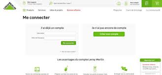 Les tout derniers tweets de leroy merlin (@leroymerlinfr). Leroy Merlin Fr Mon Compte Se Connecter A Mon Compte Leroy Merlin