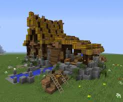 Desktop 1.4.0.1now used to craft more furniture. Quirky Unfurnished Medieval Sawmill Blueprints For Minecraft Houses Castles Towers And More Grabcraft