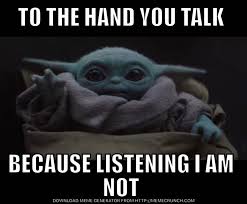 Caption a meme or image make a gif make a chart make a demotivational flip through images. Pin On Yodaisms Star Wars