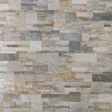 Brique de facade parement ancienne. Plaquette De Parement Pierre Naturelle Beige Gris Elegance Exterieur 0 441 M Leroy Merlin