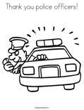 Empathy communication takes practice and patience… officers relentlessly handle numerous calls throughout their career, with little expectation to hear those two words of kindness… 'thank you'. Thank You Police Officers Coloring Page Twisty Noodle