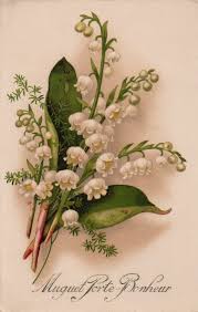 Tout concourt à faire d'elle l'une des plus appréciées ! Muguet Porte Bonheur Carte Postale Ancienne Et Vue D Hier Et Aujourd Hui Geneanet