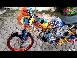 Modifikasi honda gl pro ini dia pacuan guru kustom otoinfo id. Modif Honda Gl Street Racing Youtube