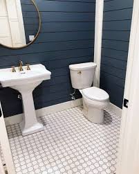 As the small bathroom above shows, adding a mirror across a whole wall can double the look and feel of the room. Top 60 Best Half Bath Ideas Unique Bathroom Designs
