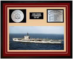 Check spelling or type a new query. Uss John F Kennedy Cv 67 Framed Navy Ship Display Burgundy Navy Emporium