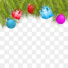 Christmas Ornaments With Pine Fur Corner Christmas Ornament Clipart Christmas Gift Merry Christmas Xmas Png Transparent Clipart Image And Psd File For Free D In 2020 Christmas Ornament Frame Merry Christmas