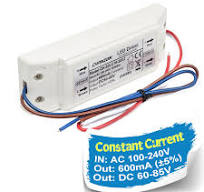 Chanzon LED Driver 600mA (Constant Current Output) 60V-85V (Input 110-240V  AC-DC) (18-25) x3W 54W 60W 75W Power Supply 600 mA Lighting Transformer ...