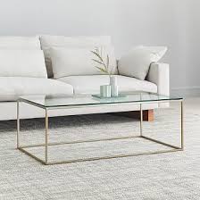 Streamline Coffee Table Glass Metal Coffee Table Glass Coffee Table Home Decor