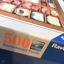 I will show you how to make a custom puzzle. Ravensburger 500pc The Sewing Box Jigsaw Puzzle No Broken Or Missing Pieces 1863767290