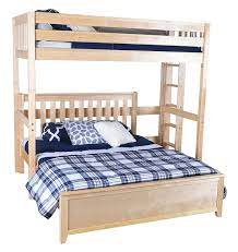 The most common bunk bed designs include the following: Shop Totally Kids Becks Natural L Shaped Loft Bed