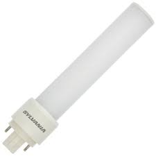 Double ended power led tube can work directly on fluorescent light fixture after remove ballast. Sylvania 75036 Led 4 Pin Base Cfl Replacement