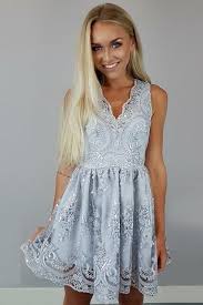 Pin By Senlina On Formal Dresses 2020 In 2020 Lace Homecoming Dresses Prom Dresses Short Grey Homecoming Dress