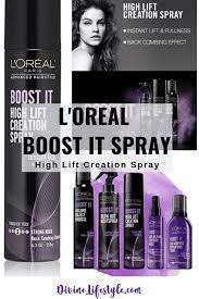 Loreal Boost It Hair Spray Advanced High Lift Creation Spray