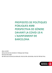 PROPOSTES DE POLÍTIQUES PÚBLIQUES AMB PERSPECTIVA DE GÈNERE DAVANT ...