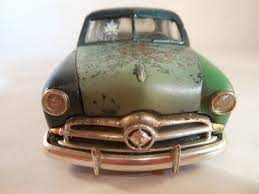 1950 Ford 1 24 Scale Model Car In Green Car Model Scale Models Cars Scale Models