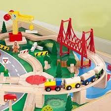 Kidkraft Waterfall Mountain Train Set And Table Kids Train Table Holiday Toys Kidkraft