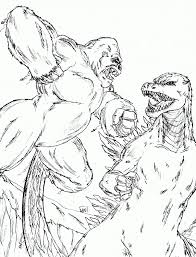 There are many images inside waiting for you. Godzilla Vs King Kong Coloring Page Free Printable Coloring Pages For Kids