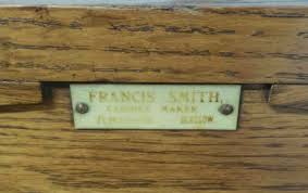 Find smith & brown joinery ltd in london, n15. Francis Smith Indexing Cabinets A Pair Early 20th Century Scottish Oak Each With Eight Drawers And Tambour Fronted Bearing Labels 71 Mitchell St Glasgow 37cm W X 54cm D X 109cm H 2