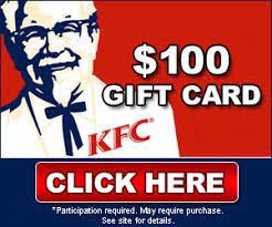 How to buy and send amazon gift card. Perfect Gifts For Kfc Foods Lovers Enter A Chance To Get A 100 Worth Kfc Gift Card Gift Card Gift Card Generator Printable Gift Cards
