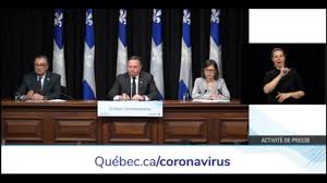 Laurie blouin rate le podium par un seul point. Francois Legault Conference De Presse Sur La Covid 19 Facebook