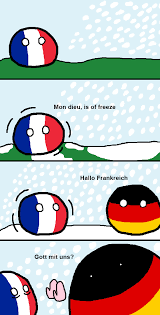 Polandball tno france i made some time ago. Germany Warms Up To France Polandball