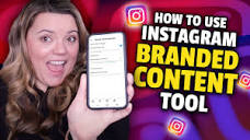 How To Use Instagram Branded Content Tool - YouTube