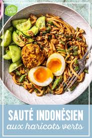 Saute Saute Indonesien Haricots Verts Vegetarien Recette Vegetarienne Veggie Cuisine Du Mo Recette Asiatique Recette Haricot Vert Cuisine Asiatique
