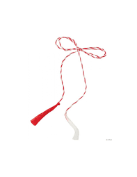 A sample generic mărţişor mărțișor (romanian pronunciation: Snur Martisor 30bucati Set Decoratiuni Dulci