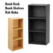 Find inspiration for storage solutions and organization tips and tricks. Premium Wooden 3 Tiers Solid Board Book Rack Book Shelf Storage Multifunctional Rack Shelves Office Home Rak Buku Shopee Malaysia