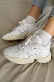 Trends aside, however, the minimal plain white. Parity Adidas Chunky White Sneakers Up To 63 Off
