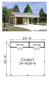 2 Car Garage Plan Number 87867 Diy Carport Carport Plans Carport