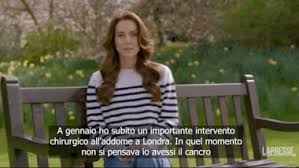 'Ho un cancro', l'annuncio di Kate Middleton in un video
