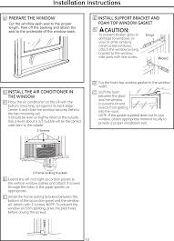 Accordion filler assembly 3211ar3239b attaches to the outer cabinet and fills the space left open between the cabinet and window frame when extended. 001 Window Air Conditioner User Manual General Electric