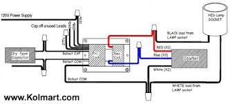 Hid Ballast Wiring Diagrams For Metal Halide And High Pressure Sodium Ballasts Ballast High Pressure Diagram